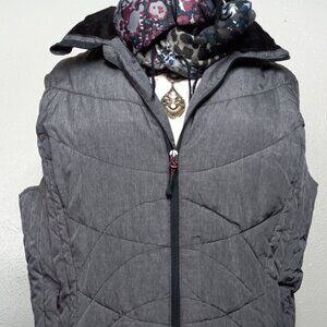 Champion quilted puffer vest women's with pockets